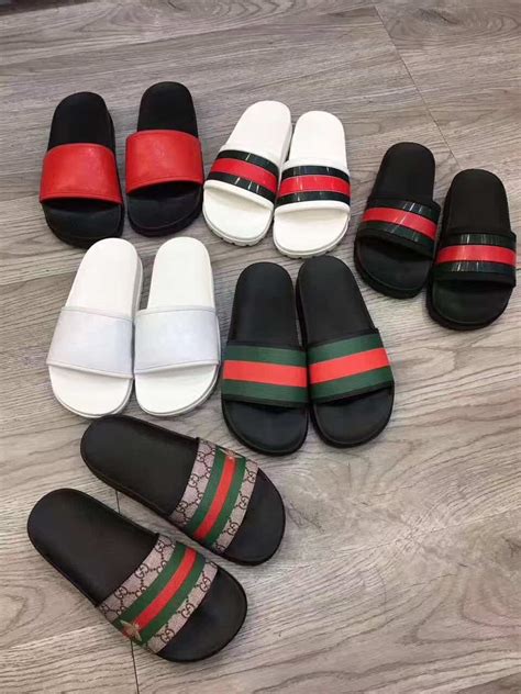 how to authenticate Gucci slides